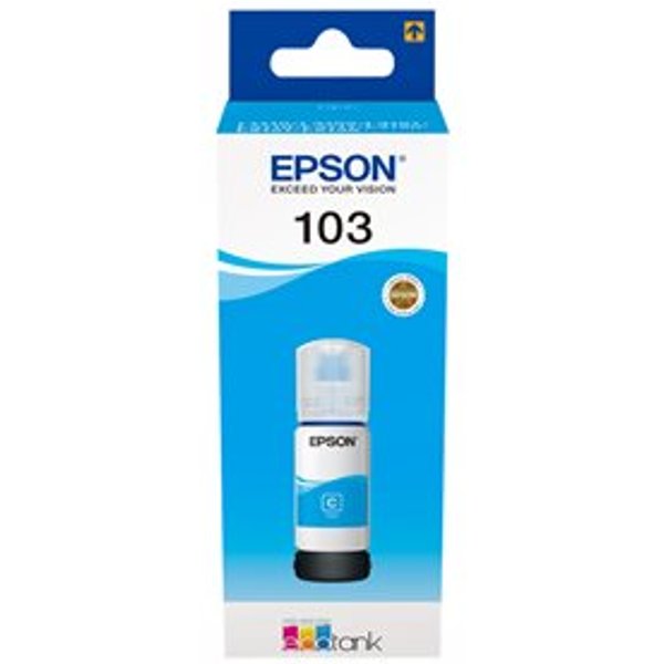 EPSON 4LB 103 EcoTank Cyan ink bottle