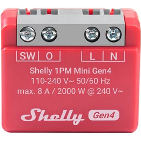 Shelly · Unterputz·""1PM Mini Gen4""· 2er Pack· Relais· max