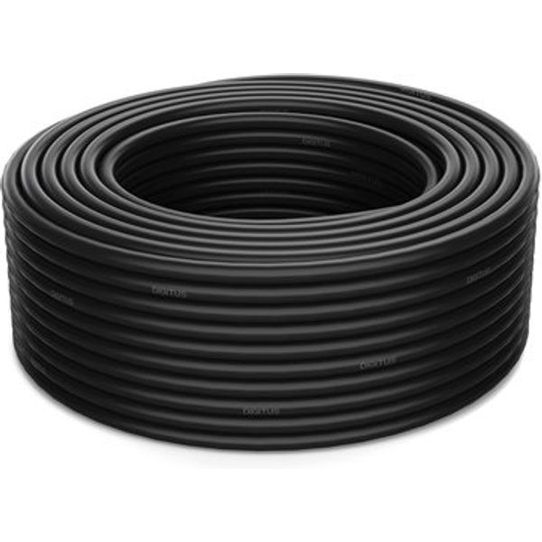 DIGITUS Erdverlegekabel Cat7a S/FTP Ring 100m schw AWG 22/