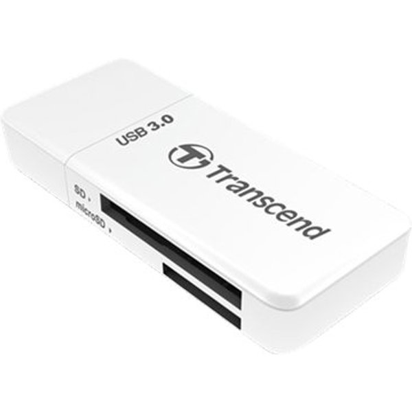 Card Reader Transcend F5 USB3.0 SD/microSD Card Reader weiß