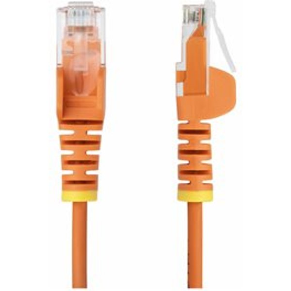 STARTECH 25cm Orangenes Slim CAT6-Kabel