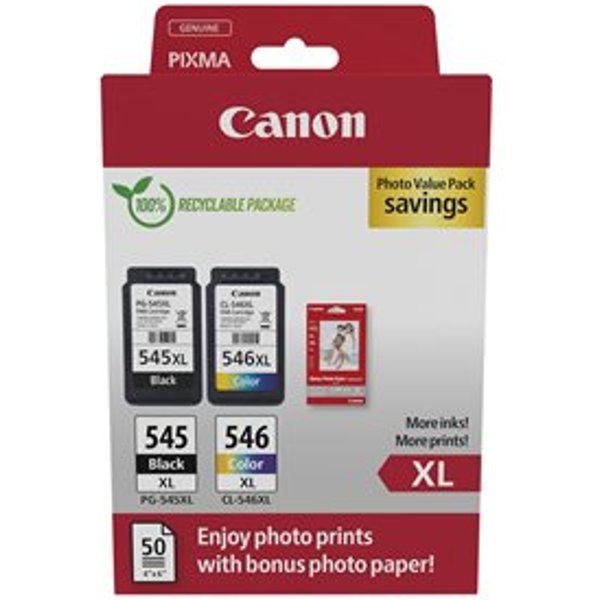 CANON PG-545XL/CL-546XLPHOTO Ink Crtg
