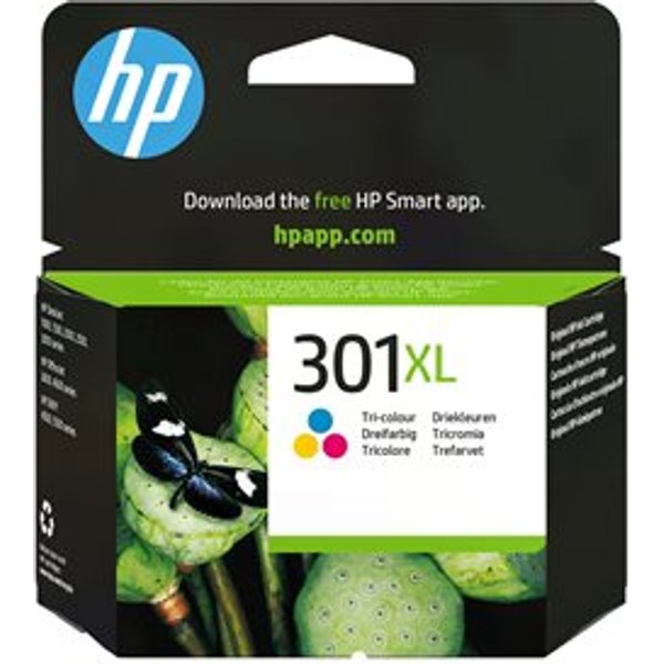 HP 301XL High Yield Tri-Color Ink Cart
