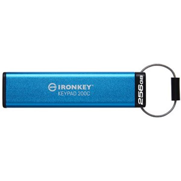 KINGSTON 256GB USB-C IronKey Keypad 200C