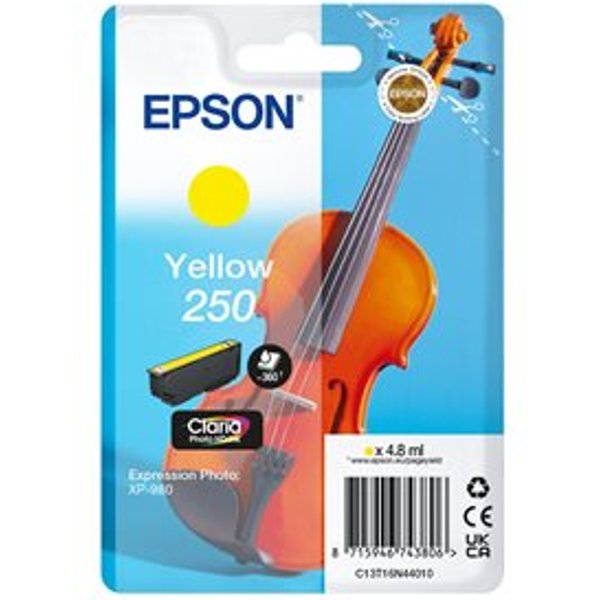 Epson 250 - 4.8 ml - Gelb - original - Blisterverpackung
