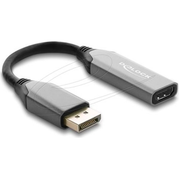 DELOCK Aktiver DisplayPort 1.4 > HDMI Adapter 8K HDR Funkt.