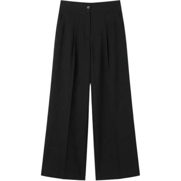 Purotatto Pantaloni Donna Eleganti Nero