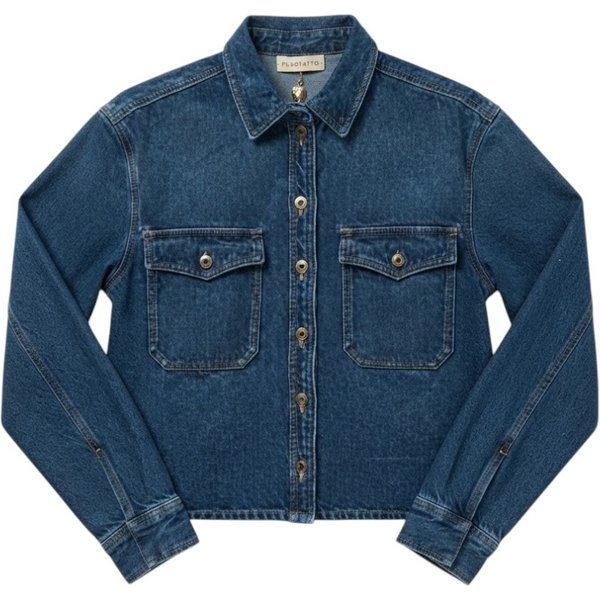 Purotatto Giacca Jeans Donna Denim