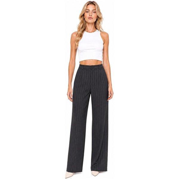 pinko Pantaloni Grigio Rosa-image
