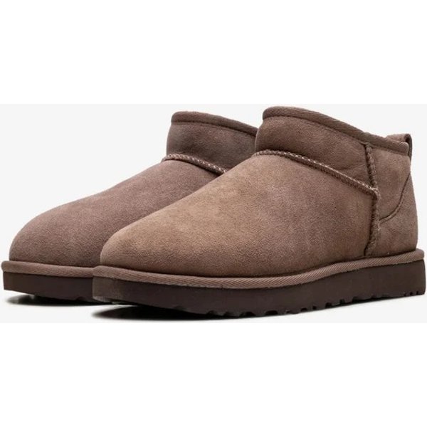 Ugg Classic Mini II Stivaletti Donna Grigi In Suede – 1116109-GRI-image