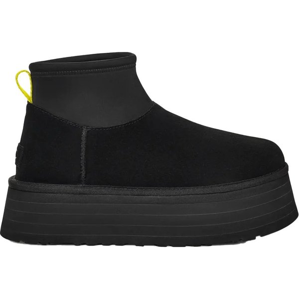 Ugg Classic Mini Dipper Stivaletti Donna Chestnut In Suede Con Platform-image