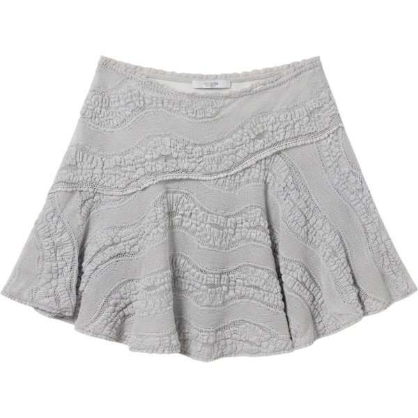 Charo Ruiz Ibiza Gonna Donna in Pizzo Grigio