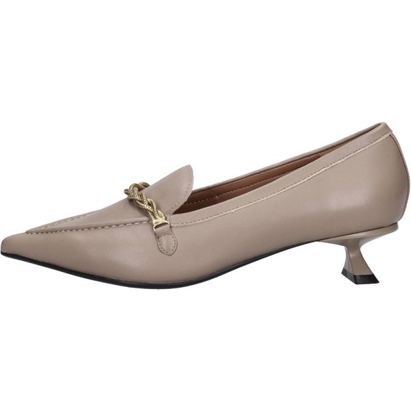 Emanuelle Vee Scarpe con Tacco Beige