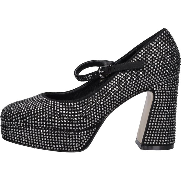 Emanuelle Vee Scarpe con Tacco Nero