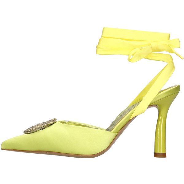 Emanuelle Vee Scarpe con Tacco Verde