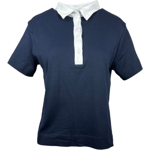 la Fileria T-shirt e Polo Blu/bianco