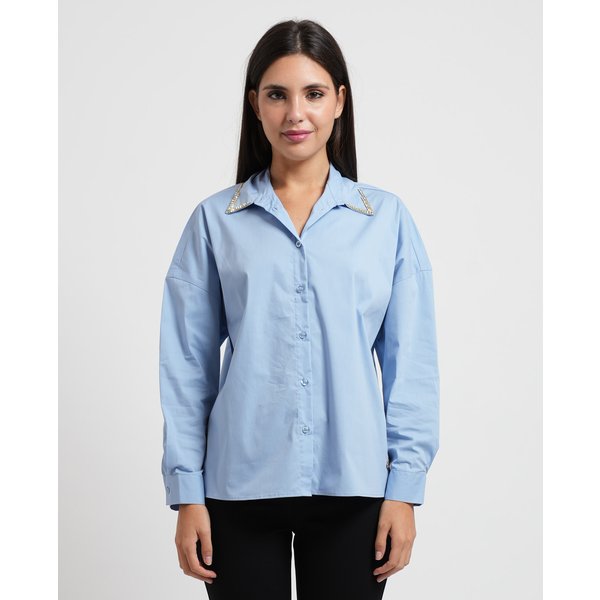 Denny Rose Camicie Azzurro