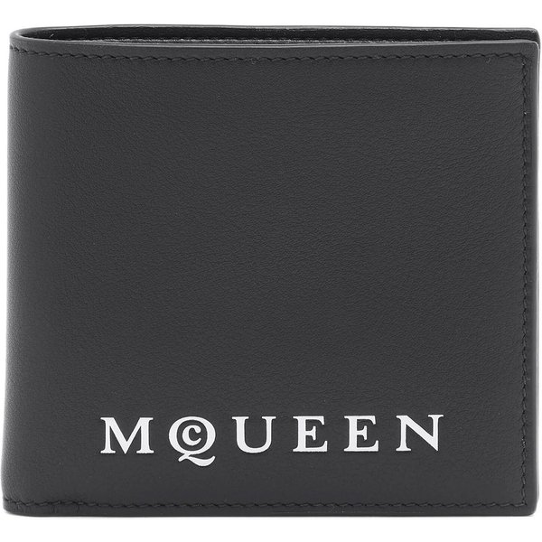 Alexander McQueen Portafoglio Nero e Bianco