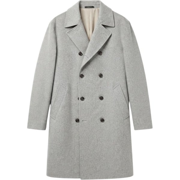 MAISON STUDIO APPAREL Giacca Cappotto Grigio Chiaro