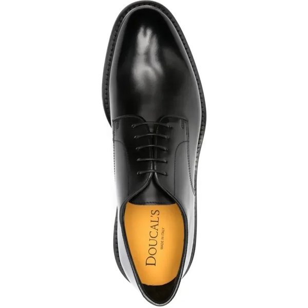 Doucal’s Scarpe Classiche Uomo Nere in Pelle – DU1003VEROUF007-NN00