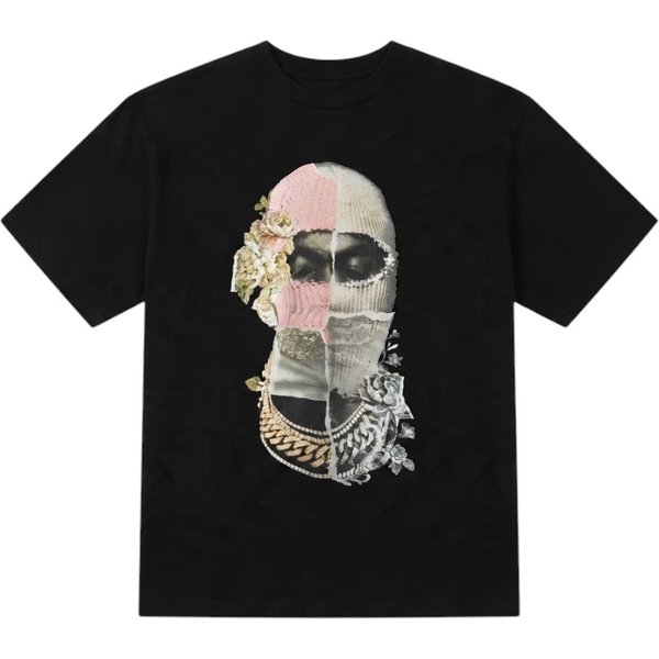 IH NOM UH NIT Maglia Oversize Nera con Stampa Artistica