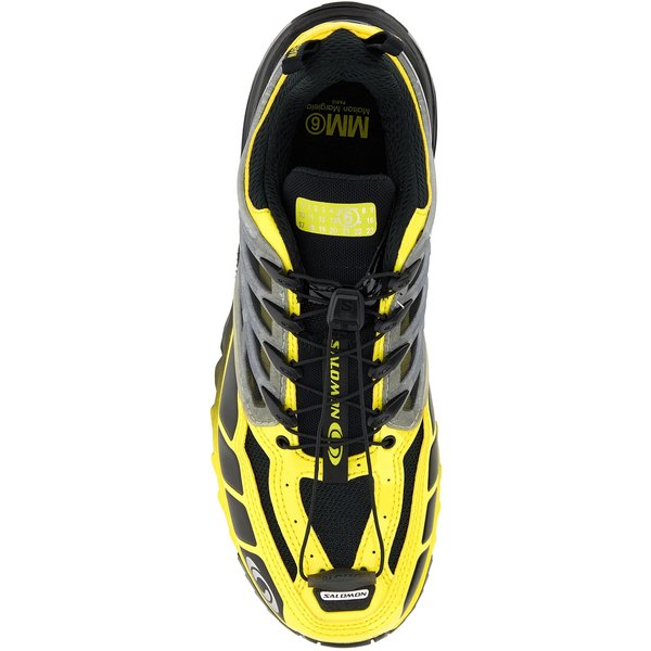 MM6 Maison Margiela X Salomon ACS Pro Sneakers Uomo Nero Giallo Argento – S59WS0214P6163-HB006-image