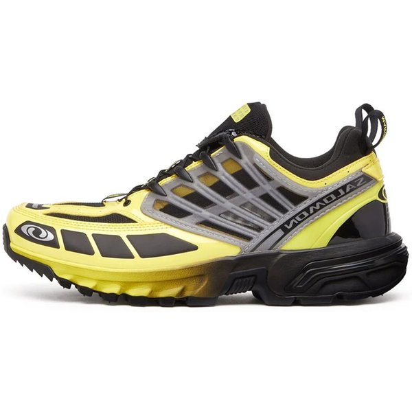 Salomon x MM6 Maison Margiela Sneakers Nere e Gialle – S59WS0215P6163-HB006