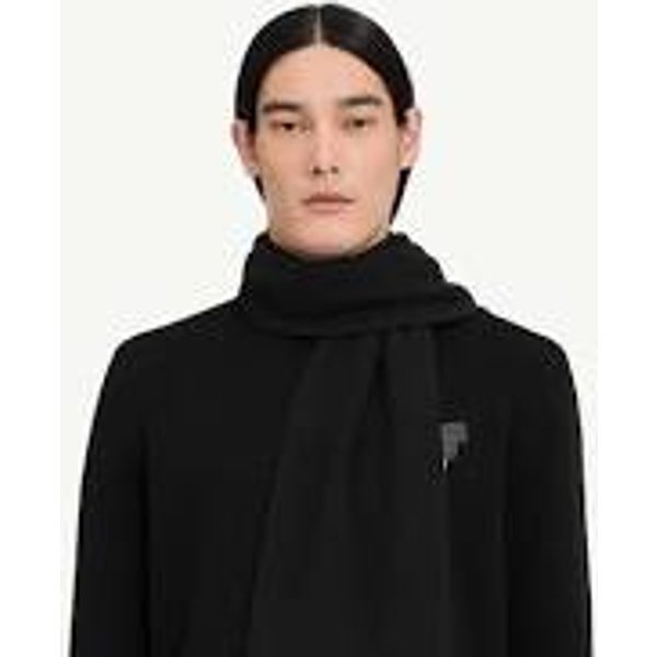 MM6 Maison Margiela Sciarpa A Coste Con Frange-image