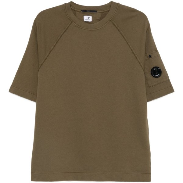 c.p.company t-shirt lente uomo verde