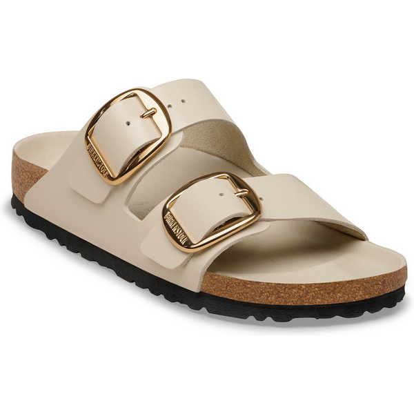 sandalo arizona big buckle unisex shine oyster