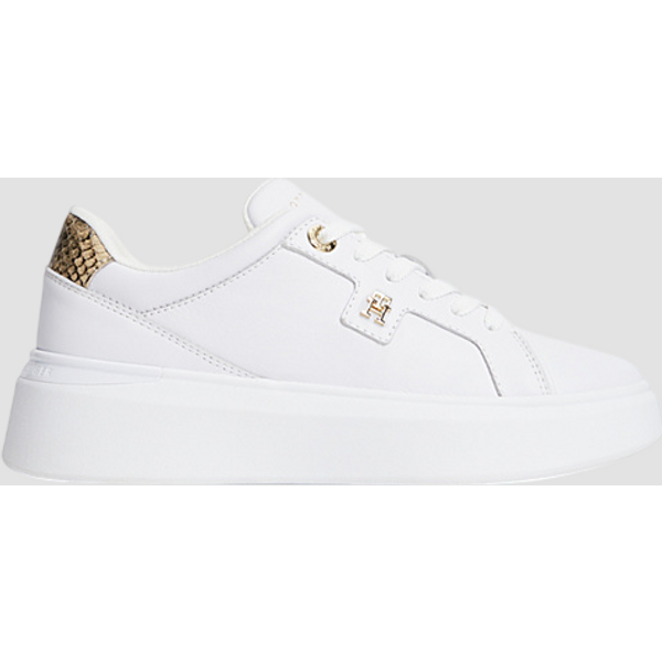 scarpe con platform da donna bianco