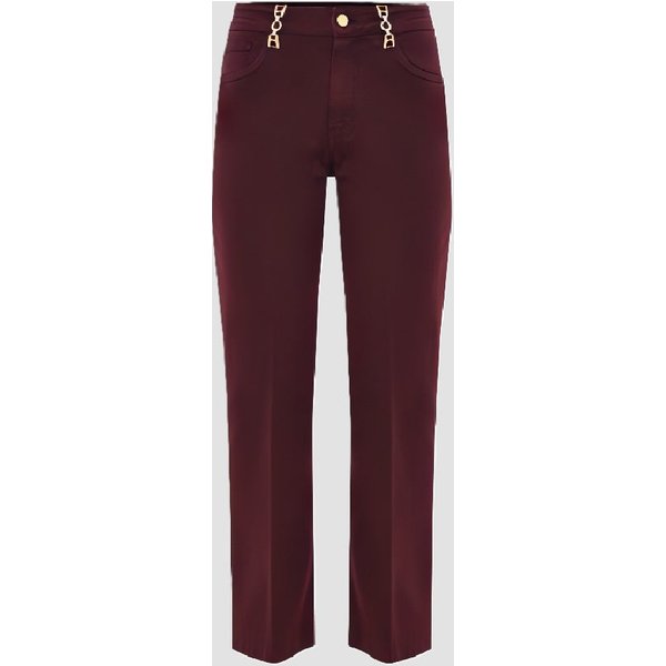 pantalone con dettagli donna testa di moro