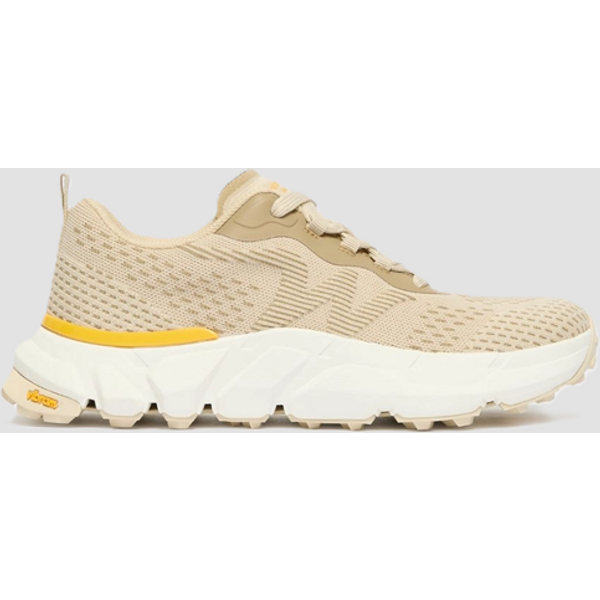 scarpe in maglia da donna beige