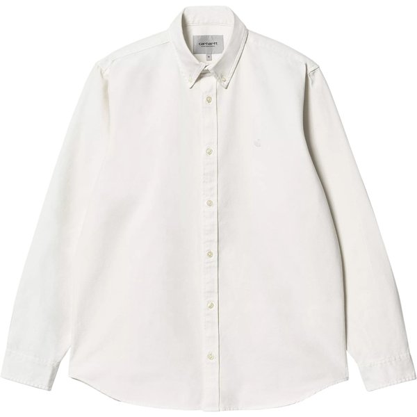 Carhartt Wip L/S Bolton Shirt - White-image