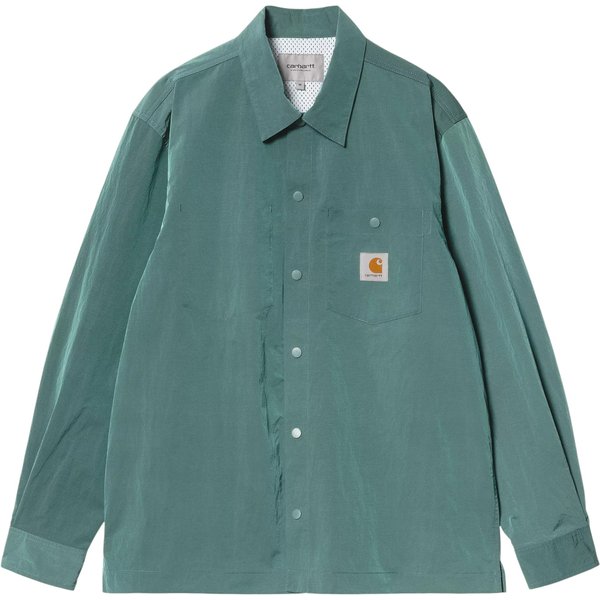 Carhartt Wip Canby Shirt Jac - Silver Pine / White-image