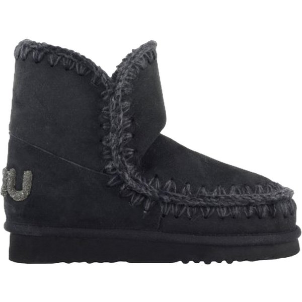 Stivali Donna Mou - Eskimo 18 Glitter Logo - Nero-image