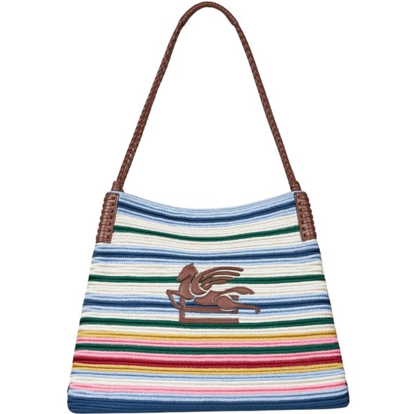Borse A Spalla Donna Etro - Shopping Libra M Trimming - Multicolore-image
