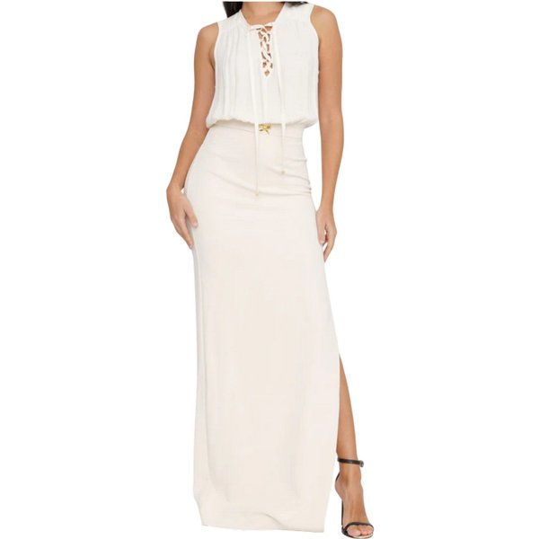 vestiti casual donna elisabetta franchi - abito - bianco