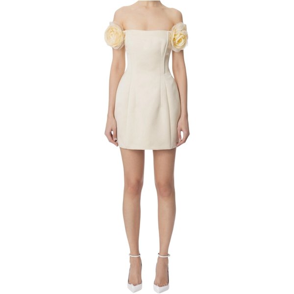 vestiti casual donna elisabetta franchi - abito - bianco