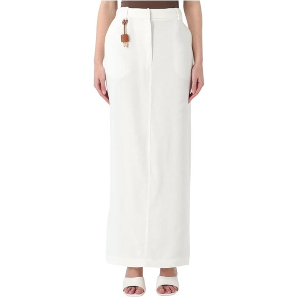 gonne casual donna elisabetta franchi - gonna - avorio