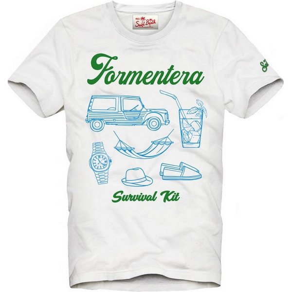 T-Shirt Uomo Mc2 Saint Barth - T-Shirt Man Formentera Kit 01N - N.D.-image