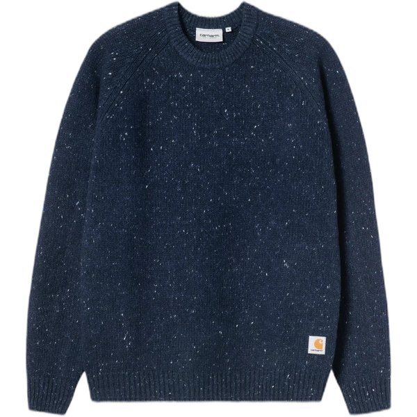 Maglione Carhartt Wip Anglistic Sweater - Speckled Jupiter-image