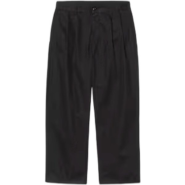 Pantaloni Carhartt Wip Evan Pant - Black Garment Dyed-image