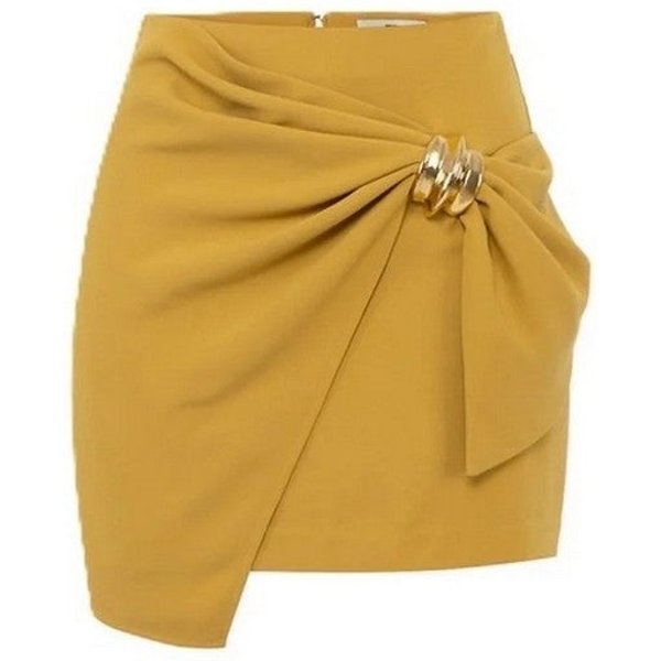 Gonne Casual Donna Elisabetta Franchi - Gonna - Marrone-image