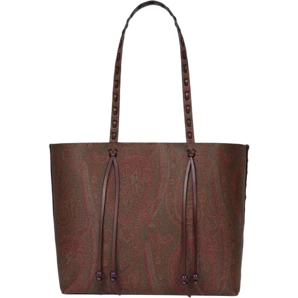 Borse A Spalla Donna Etro - Shopping Etro Essential Specials M Threading - Marrone-image