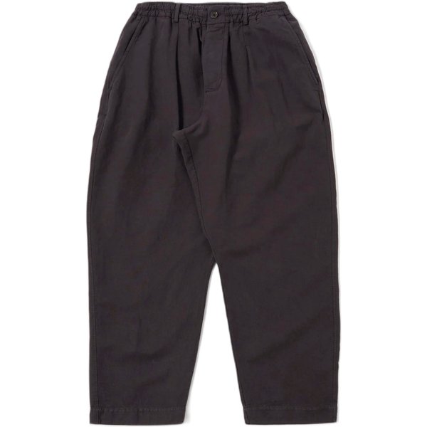 pantaloni universal works oxford pant lyo linen mix - licorice