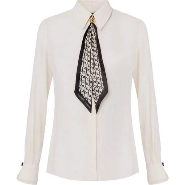 Camicie Donna Elisabetta Franchi - Camicia - Bianco-image