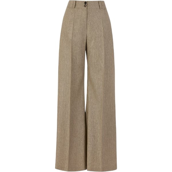 Pantaloni Donna D.Exterior - Flanella Cristalli Pant Zampa - N.D.-image