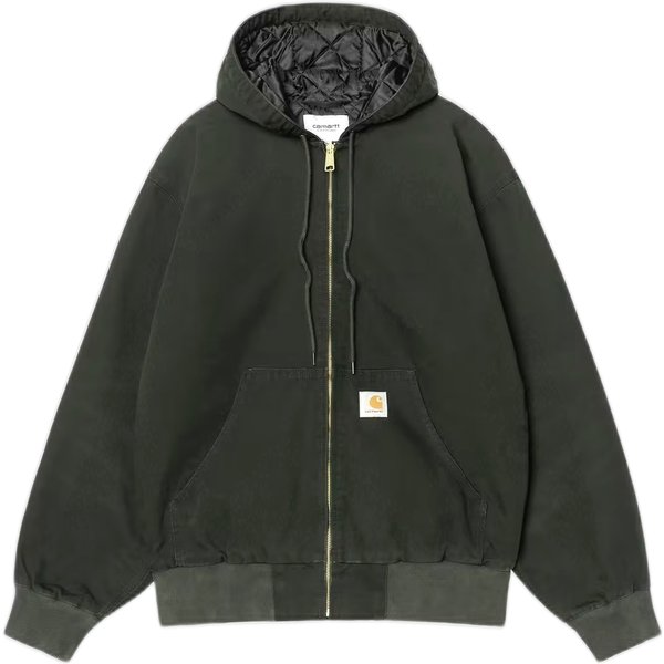giacca carhartt wip og active jacket - raven stone canvas