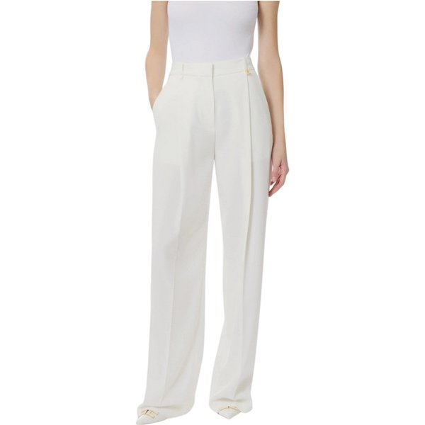 Pantaloni Donna Elisabetta Franchi - Pantalone - Avorio-image